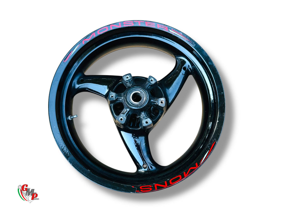Llanta Trasera Negra 4.5" - Ducati