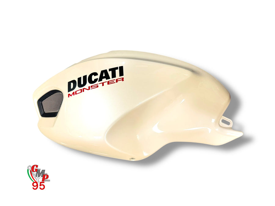 Carenado de depósito izquierdo Blanco perla - Ducati