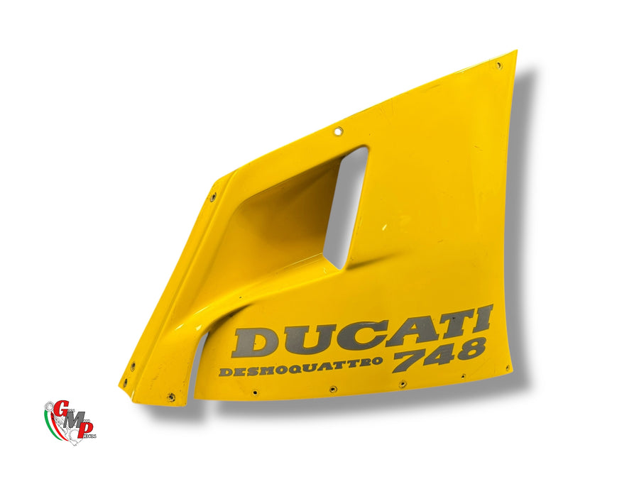 Carenado superior derecho amarillo - Ducati