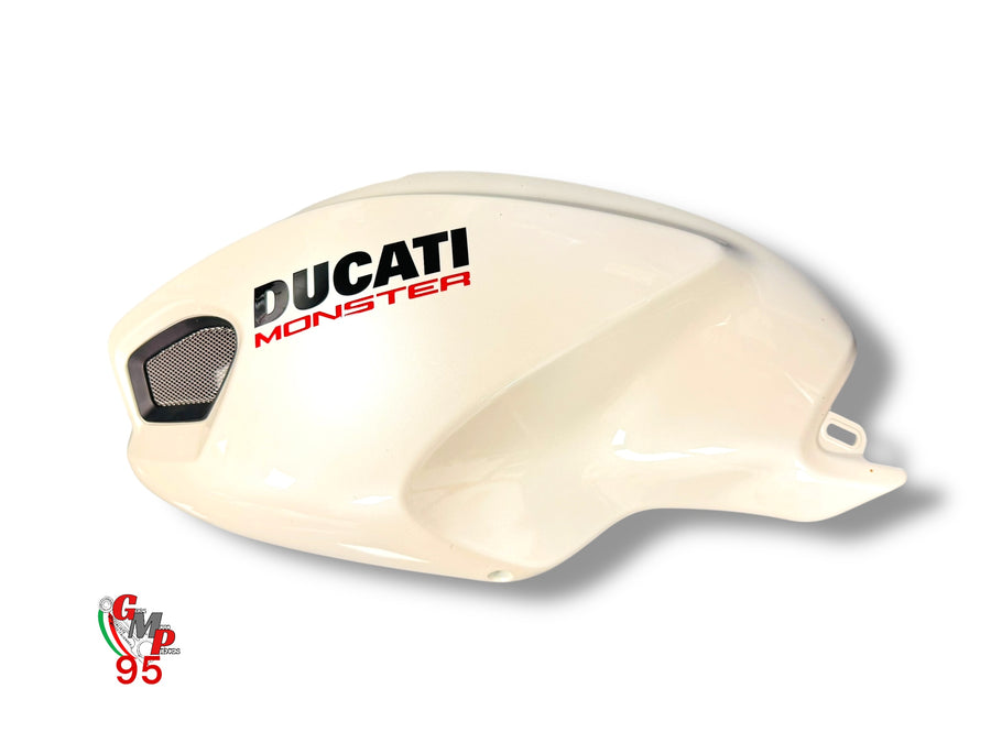 Carenado de depósito izquierdo Blanco perla - Ducati