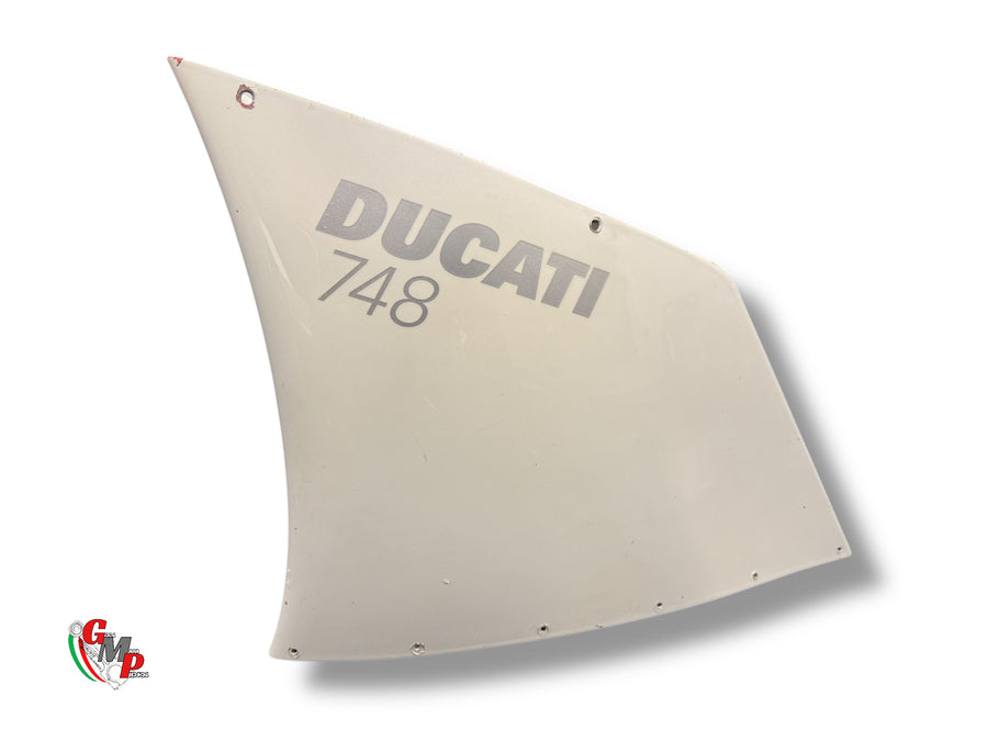 Carenado Superior Izquierdo Blanco - Ducati