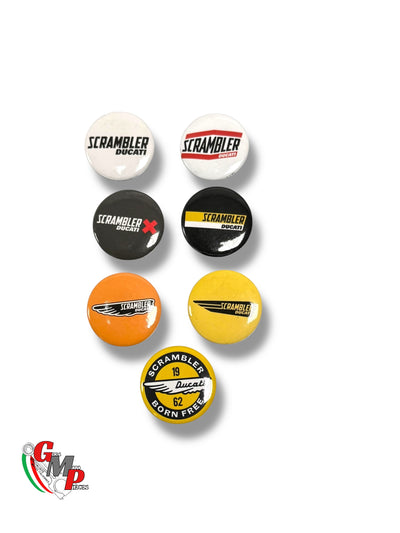 Kit de insignias pins original Ducati Scrambler