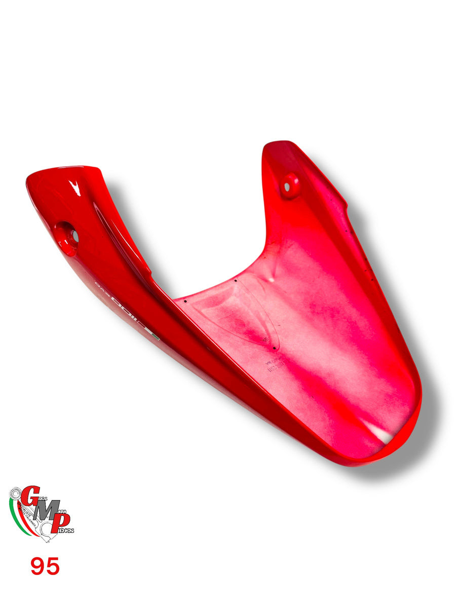 Cubre asiento rojo banda blanca - Ducati
