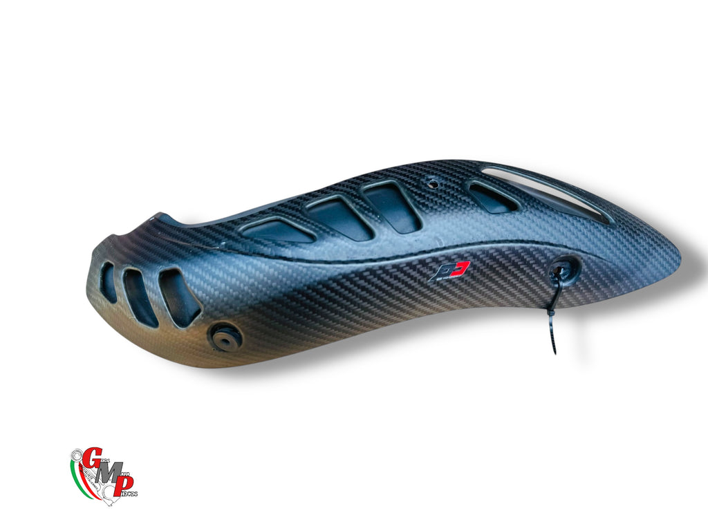 Pare-chaleur collecteur échappement carbone - Ducati