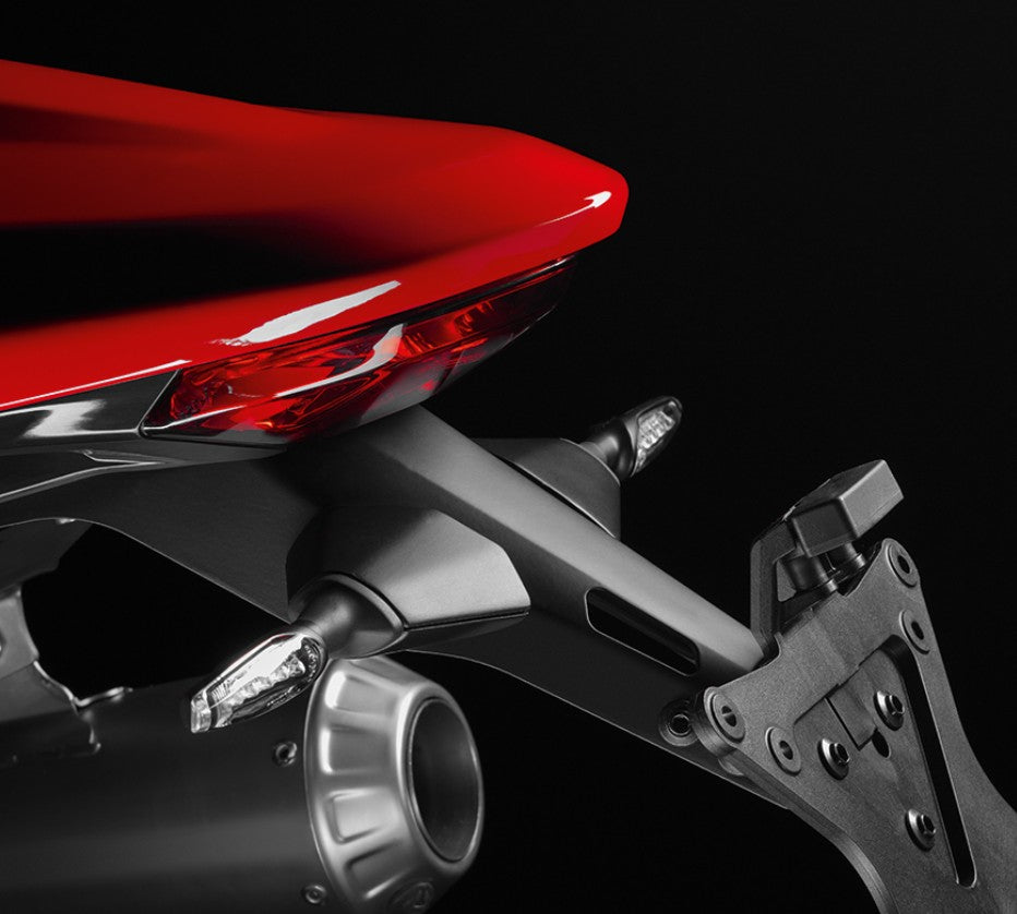 Portamatrículas Ducati Performance en aluminio completo - Ducati Monster 1200 821 final cor