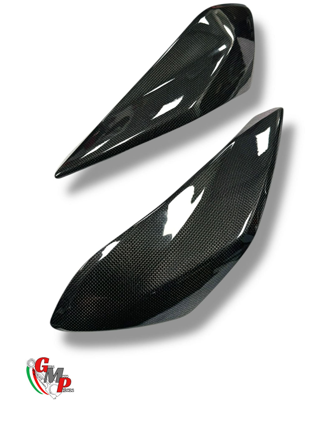 Paire de caches échappements carbone NEUF - Ducati